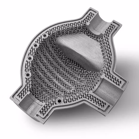 Protótipo de peças de alumínio de aço inoxidável de impressão 3D de precisão para a indústria