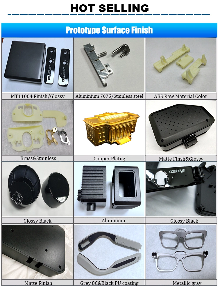 Factory Supply Custom OEM Precision Plastic Parts Rapid Prototype CNC Machining for ABS/PC/PMMA/POM/Nylon